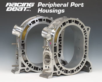 : Engine - Rotor Housings & Aluminum Side Housings : RB Peripheral Port Housing 86-92 13B Non-turbo
