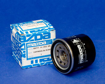 Mazda Protege Performance Parts : Oil System : Mazda OEM Oil Filter RX7, RX8, Protege, Miata