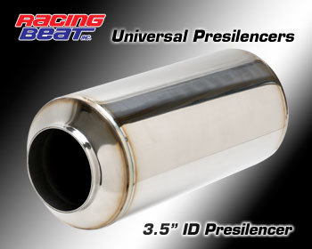  : Exhaust - Universal Parts : Race Presilencer 3.5-inch ID