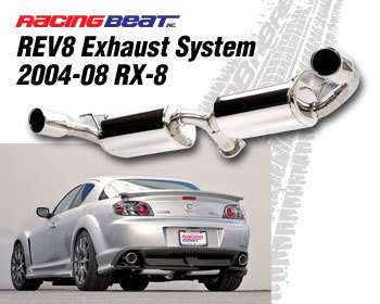  : Exhaust - Cat-Back Systems : REV8 Exhaust System 04-08 RX-8