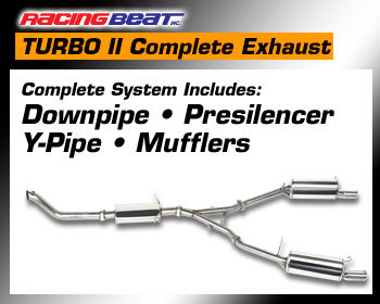  : Exhaust - Complete Systems : REV TII Exhaust System 87-91 TURBO II