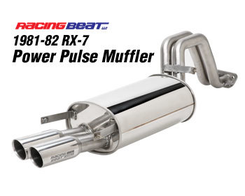  : Exhaust - Cat-Back Systems : Power Pulse RX-7 Muffler 81-82 RX-7