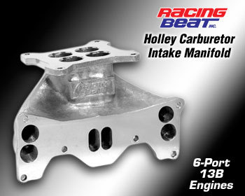  : Intake - Holley Components : Holley Intake Manifold 84-92 13B 6-Port Engine