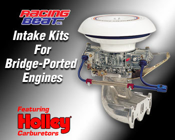  : Intake - Holley Kits : Holley Intake Kit 74-85 13B Bridge Port
