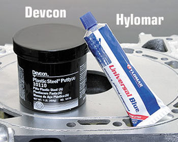  : Engine - Porting & Assembly  Tools : Devcon Plastic Putty Aluminum