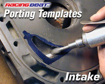  : Engine - Porting & Assembly  Tools : Porting Template Streetable Intake 12A & 13B