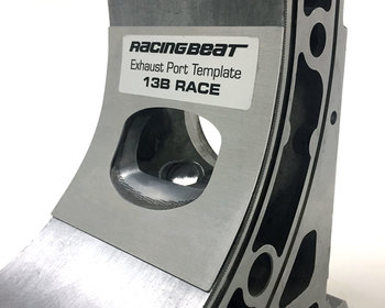  : Engine - Porting & Assembly  Tools : Porting Template Race Exhaust 13B