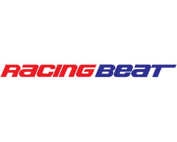  : Decals & Promo Items : Racing Beat Logo 1x10 Red/Blue