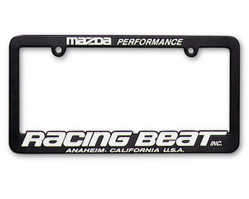 Mazda CX-3/CX-5 Performance Parts : Decals & Promo Items : Racing Beat License Plate Frame