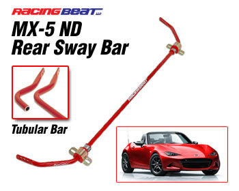  : Suspension - Sway Bars : Sway Bar - Tubular Rear 16-24 MX-5 ND
