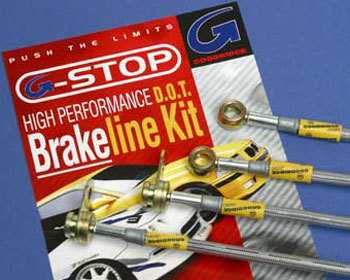 Mazda Protege Performance Parts : Brake Line Kits : Brake Line Kit 01-03 Protege 5/MP3/MPS & Sedan with rear disc brakes