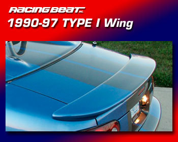  : Body - Aero Components : Type I Rear Wing 90-97 Miata