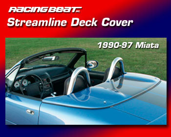  : Body - Aero Components : Streamline 3-Piece Deck Cover 90-97 Miata