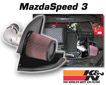  : Intake - Kits/Air Filters : K/N Typhoon Air Intake 07-09 Mazdaspeed 3