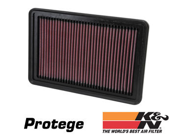 Mazda Protege Performance Parts : Intake - Kits/Air Filters : K/N Air Filter Element 95-03 Protege - All