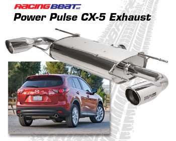Mazda CX-3/CX-5 Performance Parts : Exhaust - Cat-Back Systems : Power Pulse Exhaust 2013-2024 CX-5 Skyactiv