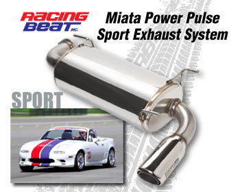  : Exhaust Systems - 90-97 : Power Pulse Sport Exhaust System 90-95 Miata