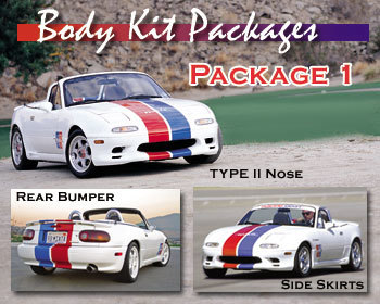  : Body - Aero Components : Complete Body Kit - Package 1 90-97 Miata