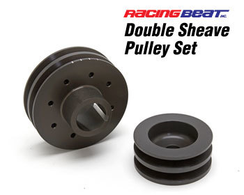  : Cooling System : Alternator and Main Drive Pulley Set - Double Sheave 74-92 Rotary Engines (All)