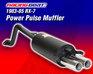 Power Pulse RX-7 Muffler - 83-85 RX-7