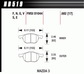 Hawk HPS Brake Pads - Front - 04-13 Mazda 3 - Detail 1