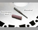 Sandpaper Roll Mandrel
