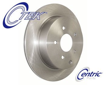  : Brake - Discs : Centric C-Tek Brake Rotors - Rear 81-85 RX-7 12A