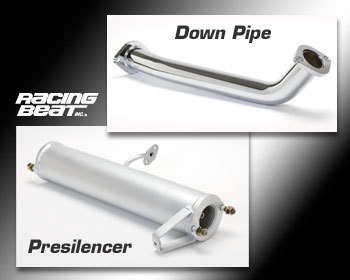  : Exhaust - Race Pipes : Race Down Pipe / Presilencer Kit 86-88 RX-7 NT - Manual