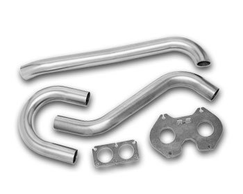  : Exhaust - Headers : Disassembled Road Race Header Kit 74-85 12A