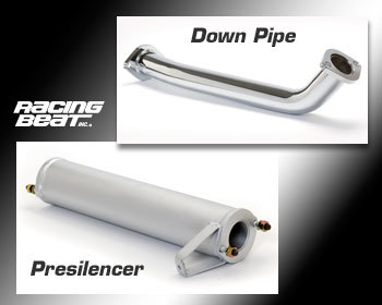 : Exhaust - Race Pipes : Down Pipe / Presilencer Kit 89-91 RX-7 NT Auto