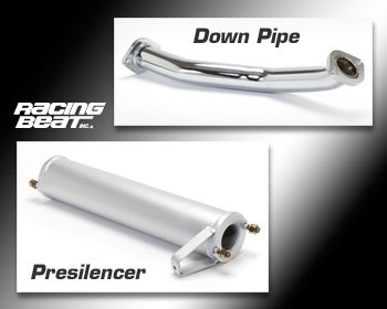  : Exhaust - Race Pipes : Down Pipe / Presilencer Kit 89-92 RX-7 Conv NT Manual