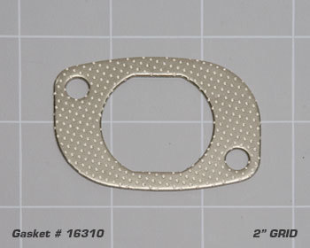  : Exhaust - Gaskets : Mini Presilencer Gasket - Front
