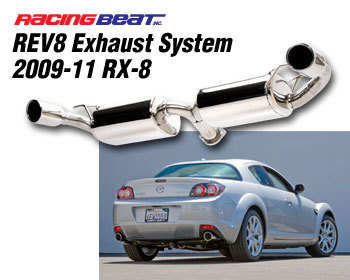  : Exhaust - Cat-Back Systems : REV8 Exhaust System - Single Tip 09-11 RX-8