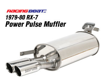  : Exhaust - Cat-Back Systems : Power Pulse RX-7 Muffler 79-80 RX-7