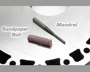  : Engine - Porting & Assembly  Tools : Sandpaper Roll Mandrel Short
