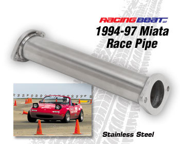  : Exhaust - Race Pipes : Miata Race Pipe 94-97 Miata 1.8L