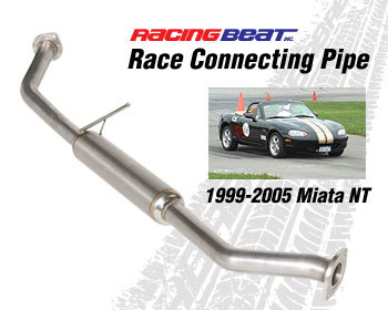  : Exhaust - Race Pipes : Miata Race Connecting Pipe 99-05 Miata