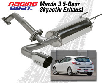  : Exhaust - Cat-Back Systems : Exhaust System - 5 Door 2012-13 Mazda3 Skyactiv 2.0
