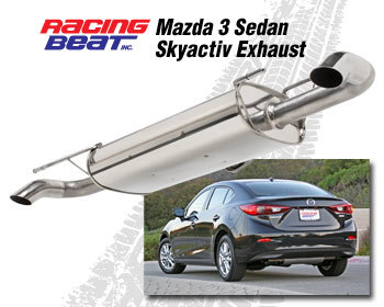  : Exhaust - Cat-Back Systems : Exhaust System - 4 Door 2014-18 Mazda3 Skyactiv 2.0/2.5