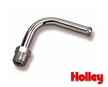  : Intake - Holley Components : Holley Fuel Line Fitting 3/8 Hose w/ 5/8-18 NPT Inverted Flare