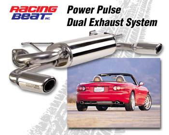  : Exhaust Systems - 90-97 : Power Pulse Dual Exhaust System 90-95 Miata
