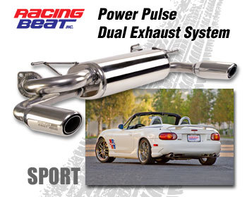  : Exhaust Systems - 90-97 : Power Pulse Dual Sport Exhaust System 90-95 Miata