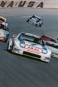  : Vintage Racing Posters : 1983 Mazda RX-7 IMSA Daytona GTO