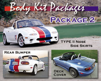  : Body - Aero Components : Complete Body Kit - Package 2 90-97 Miata