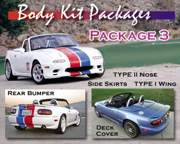  : Body - Aero Components : Complete Body Kit - Package 3 90-97 Miata