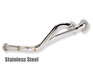 Rotary Exhaust Header - Stainless - 86-92 RX-7 Non-Turbo