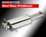 Road Race Presilencer - Stainless Steel - 86-92 RX-7