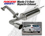 Exhaust System - 5 Door - 2012-13 Mazda3 Skyactiv 2.0
