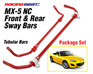 Sway Bar Package - 06-15 MX-5 NC